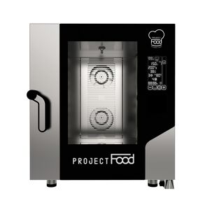 forno gastronomia elettrico combinato convezione vapore per 7 teglie gn 1/1 comandi touch base