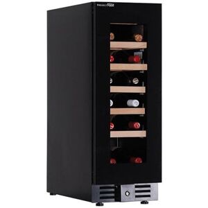 cantina vini premium per 18 bottiglie mono temperatura a refrigerazione ventilata ripiani in legno