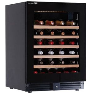 cantina vini premium per 46 bottiglie mono temperatura a refrigerazione ventilata ripiani in legno