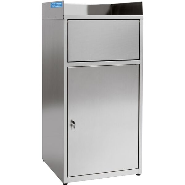 pattumiera svuota vassoi in acciaio inox 430 l600xp600x1200 mm