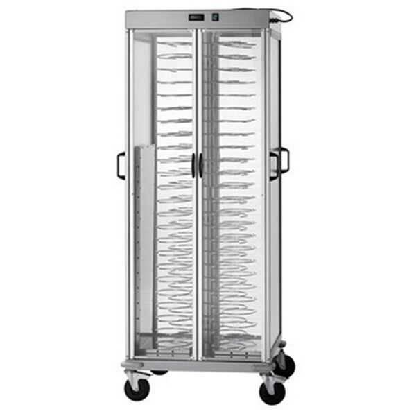 carrello portapiatti antipasti armadiato riscaldato 88 piatti 18/23. griglie cromate