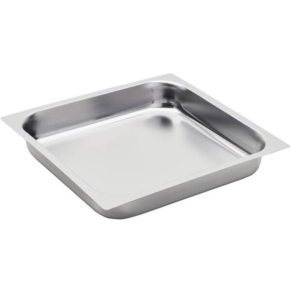 teglia in acciaio inox formato gn 1/2 altezza 65 mm