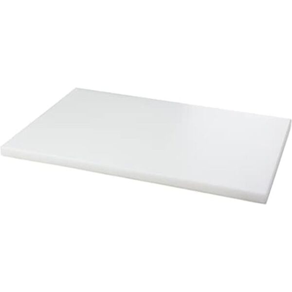 tagliere in polietilene alimentare bianco dimensioni l60xp40xh2 cm