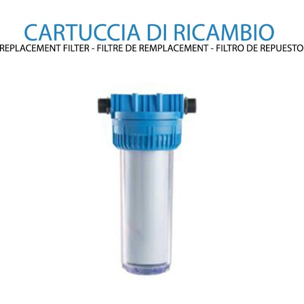 cartuccia di ricambio per filtro anticalcare