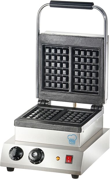 piastra elettrica per waffle con piano cottura l220xp170 mm potenza 2000 watt