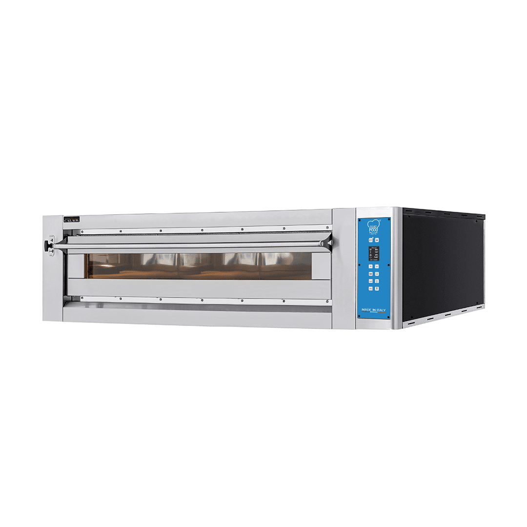 forno pizza elettrico a camera singola per 6 pizze Ø 35 cm sviluppo in larghezza serie evox