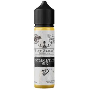 FIVE PAWNS SYMMETRY SIX 20 ML SHOT Fragola Rabarbaro Avena Graham Cracker Sale