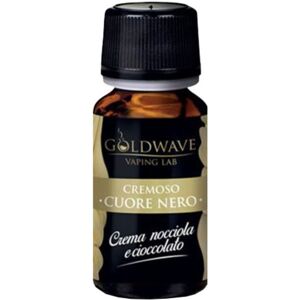 GOLDWAVE CUORE NERO Aroma concentrato 10 ML Crema al cioccolato Nocciola