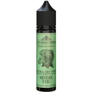 LA TABACCHERIA EXTRA DRY 4 POD MENTHOL E-CIG Shot 20 ML in 60 ML Tabacco Mentolo