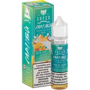 SUPER FLAVOR MIX & VAPE MALIBU 30 ML Nicotina 0 Cocco Melone