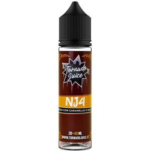 TORNADO JUICE NJ4 Shot 20 ML in 60 ML Tabacco Caramello Biscotto