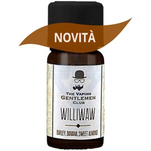 THE VAPING GENTLEMEN CLUB TVGC WILLIWAW TOBACCO BLENDS Aroma Concentrato 11 ML Tabacco Burley Banana Mandorle