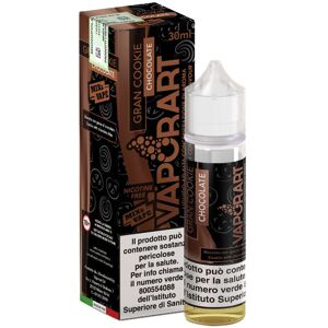 VAPORART MIX & VAPE GRAN COOKIE CHOCOLATE 30 ML Nicotina 0 Biscotto al cioccolato