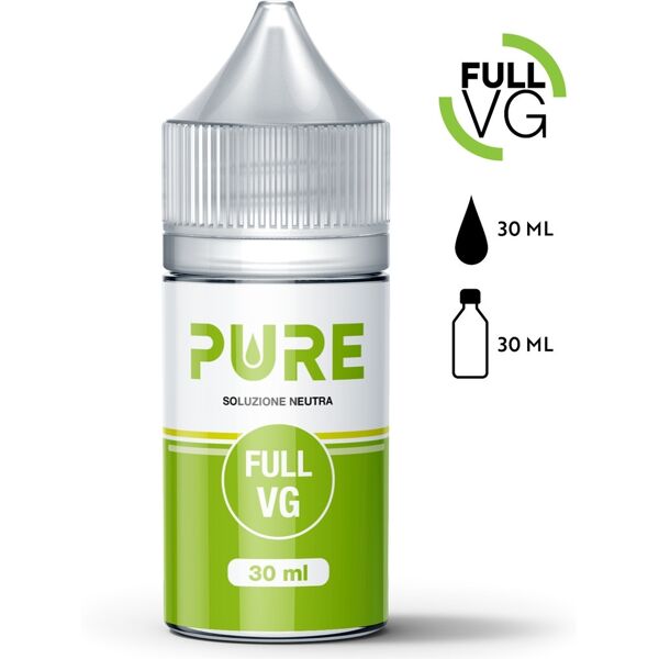 pure full vg base 30 ml per sigaretta elettronica