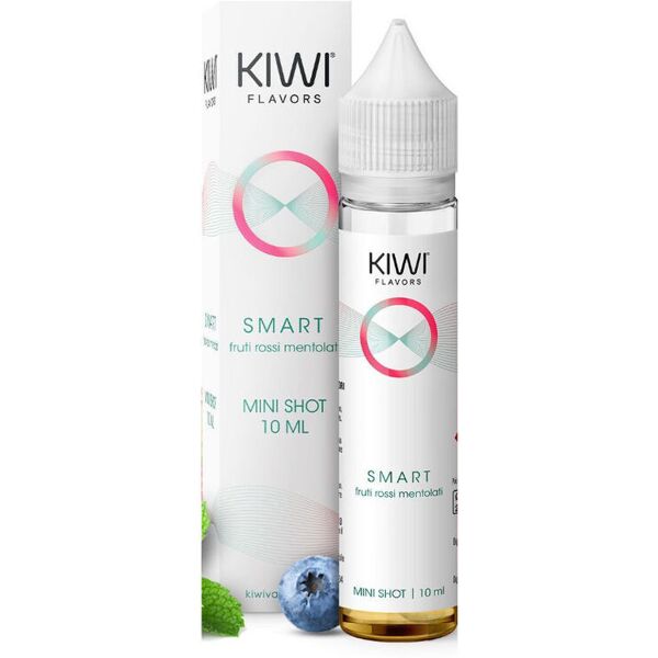 kiwi vapor smart 10 ml mini shot frutti rossi mentolati