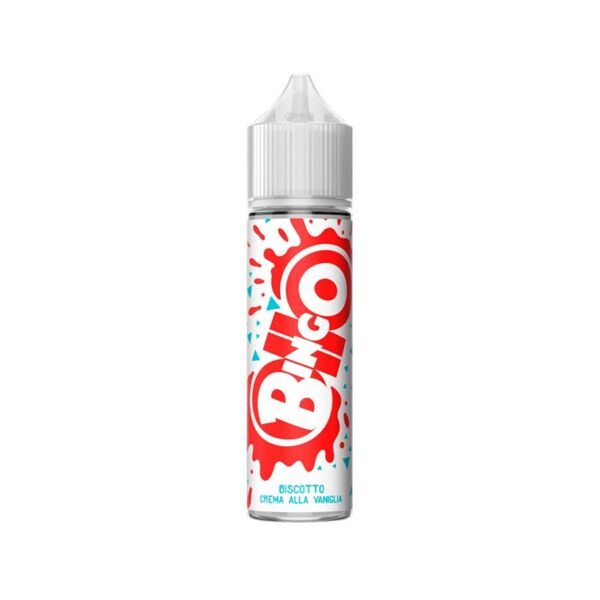 reload vape bingo white 20 ml shot biscotto crema vaniglia