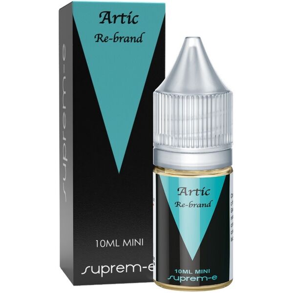 suprem-e artic re-brand 10 ml mini shot mentolo the verde