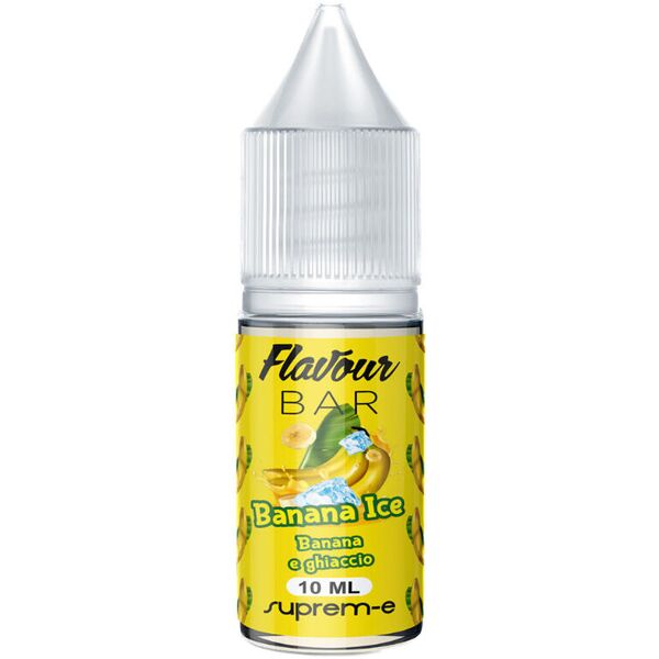 suprem-e flavour bar banana ice aroma concentrato 10 ml banana ghiaccio