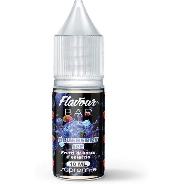 suprem-e flavour bar blueberry ice aroma concentrato 10 ml more mirtilli ghiaccio