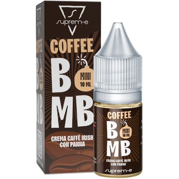 suprem-e coffee bomb 10 ml mini shot caffe panna caramello salato irish cream