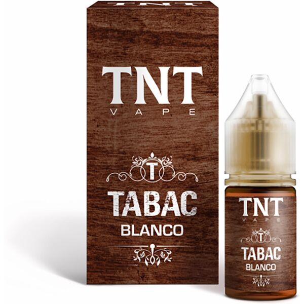 tnt vape blanco aroma concentrato 10 ml tabacco secco note floreali