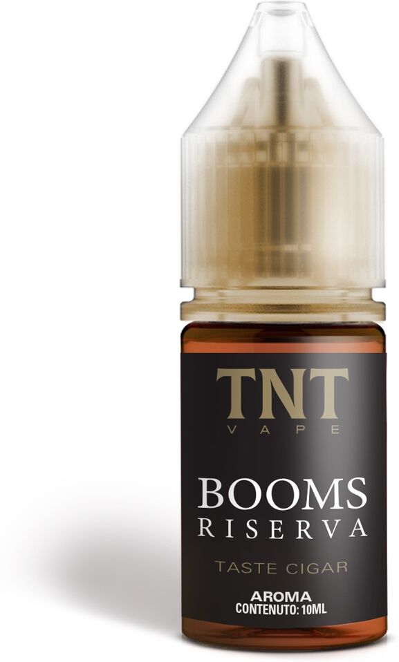 tnt vape booms reserve aroma concentrato 10 ml tabacco barrique