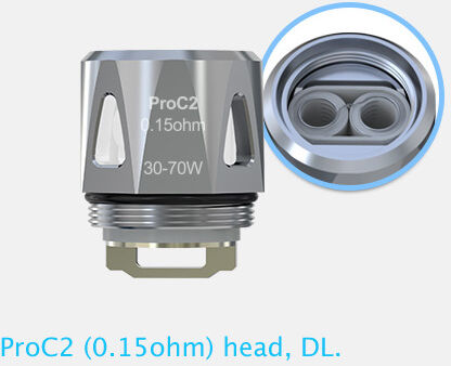 joyetech joytech 5 pz head coil proc2 dl 0.15 ohm per procore aries