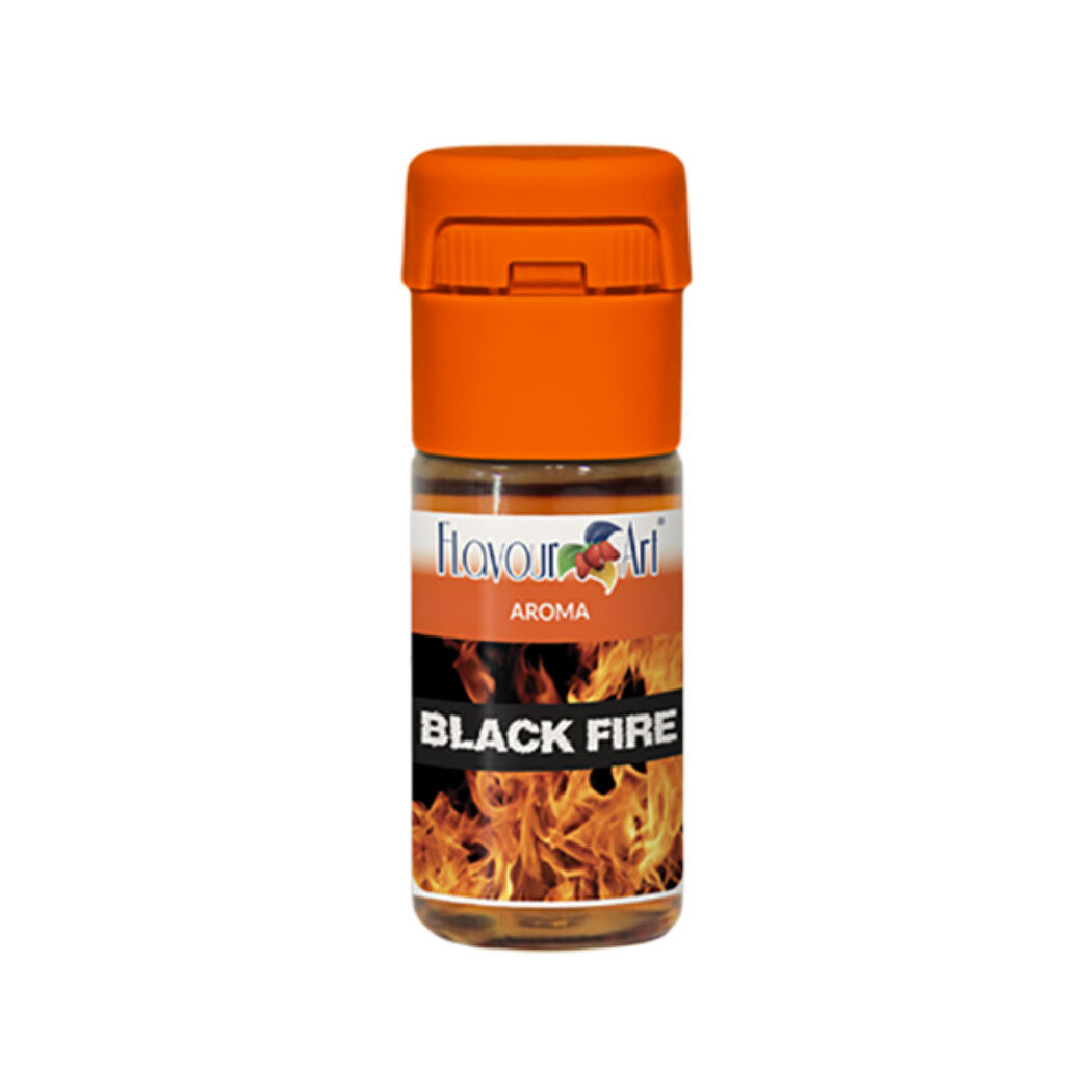 flavourart black fire aroma concentrato 10 ml tabacco affumicato