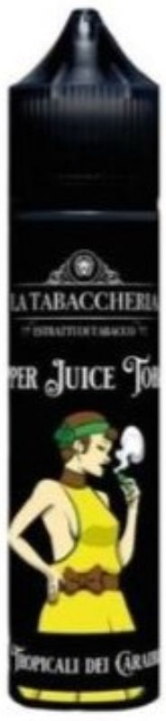 la tabaccheria flapper juice tobacco extra dry tropicali dei caraibi shot 20 ml in 60 ml tabacco ananas cocco