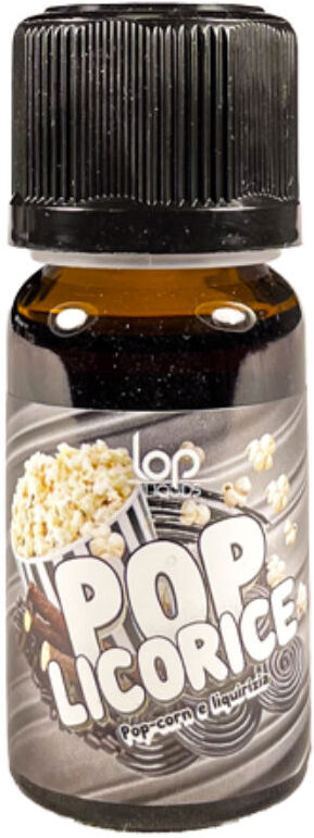 lop pop licorice aroma concentrato 10 ml pop corn liquirizia