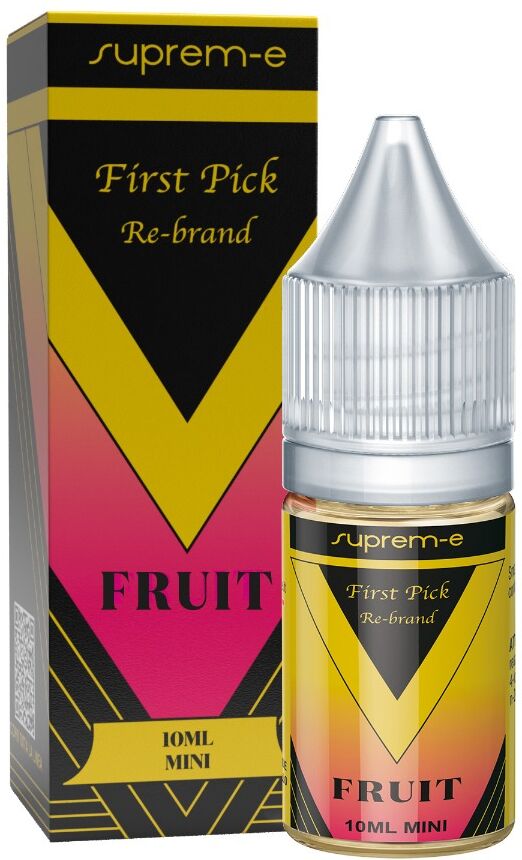 suprem-e first pick re-brand fruit 10 ml mini shot tabacco albicocca vaniglia