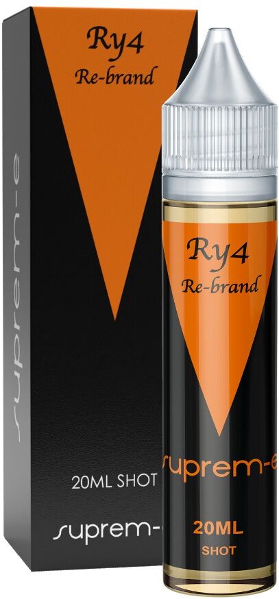 suprem-e ry4 re-brand 20 ml shot tabacco dolce