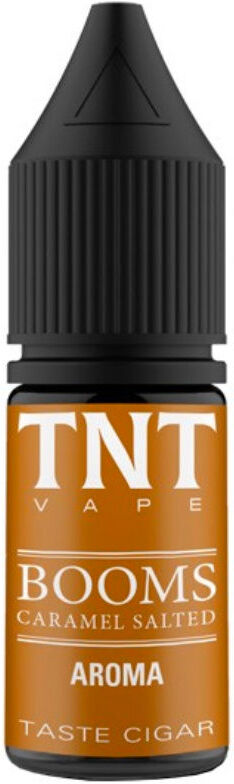 tnt vape booms caramel salted aroma concentrato 10 ml tabacco sigaro vaniglia caramello salato