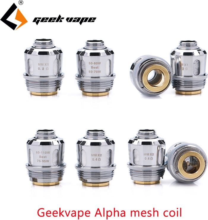 GEEK VAPE 3 PZ MESH COIL PER ALPHA TANK MM X1 0.20 OHM