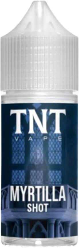 TNT VAPE MYRTILLA 25 ML SHOT Biscotti Yogurt Panna Mirtilli