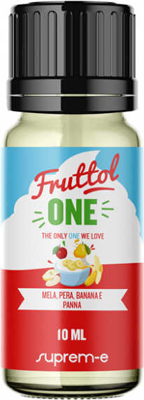 SUPREM-E FRUTTOLONE Aroma Concentrato 10 ML Latte Panna Mela Pera Banana