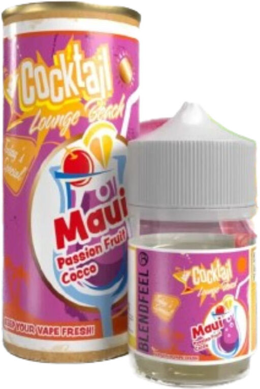 BLENDFEEL COCKTAIL LOUNGE BAR MAUI 20 ML SHOT Frutto della passione Frutti rossi Cocco Ghiaccio