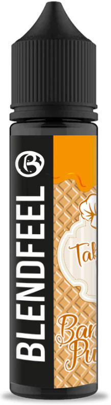 BLENDFEEL TAKE A BREAK BANANA PUDDING 20 ML SHOT Pure' di banana Biscotto alla vaniglia