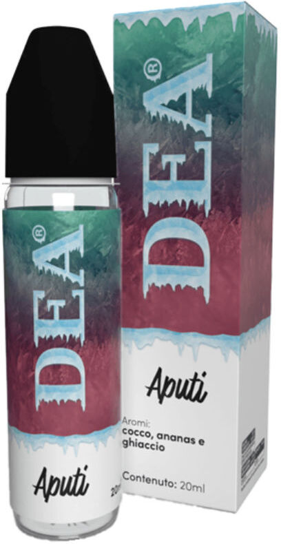 DEA FLAVOR APUTI Shot 20 ML in 60 ML Cocco Ananas Ghiaccio