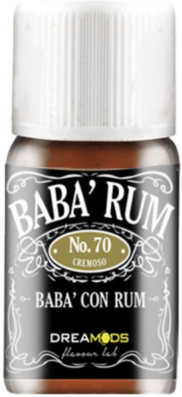 DREAMODS BABA' RUM No.70 Aroma concentrato 10 ML Baba Rhum