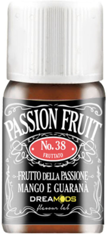 DREAMODS PASSION FRUIT No. 38 Aroma concentrato 10 ML Frutto della passione Mango Guarana