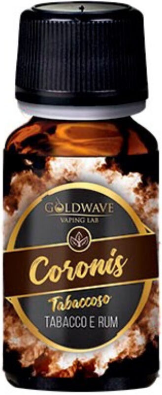 GOLDWAVE CORONIS Aroma concentrato 10 ML Tabacco Rhum