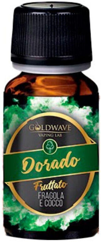 GOLDWAVE DORADO Aroma concentrato 10 ML Fragola Cocco