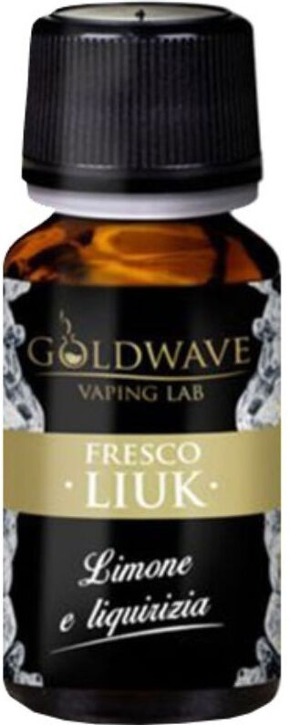 GOLDWAVE LIUK Aroma concentrato 10 ML Ghiacciolo di limone Liquirizia