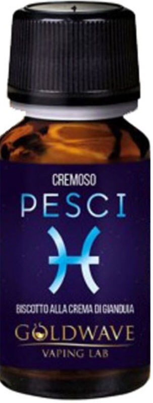 GOLDWAVE ZODIAC PESCI Aroma concentrato 10 ML Biscotto alla crema di gianduia