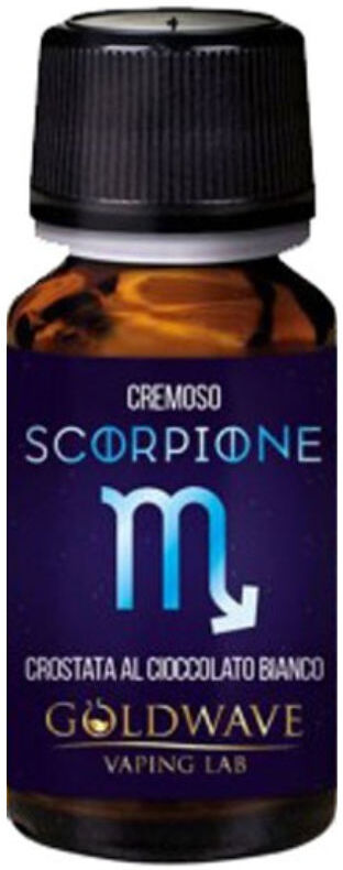 GOLDWAVE ZODIAC SCORPIONE Aroma concentrato 10 ML Crostata al cioccolato bianco