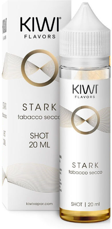 KIWI VAPOR STARK 20 ML SHOT Tabacco secco