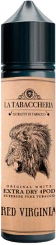 LA TABACCHERIA EXTRA DRY 4 POD RED VIRGINIA 20 ML SHOT Tabacco