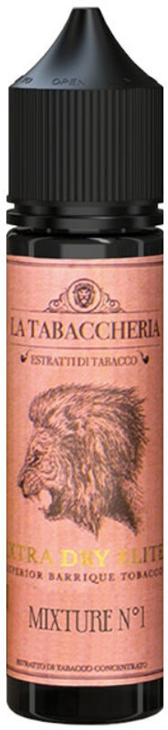 LA TABACCHERIA EXTRA DRY ELITE BARRIQUE TOBACCO MIXTURE No. 1 Shot 20 ml in 60 ml Mix tabacchi Tabacco Barrique