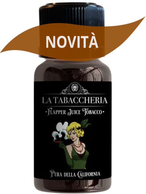 LA TABACCHERIA PERA DELLA CALIFORNIA FLAPPER JUICE EXTRA DRY 20 ML SHOT Tabacco Pera